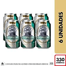 Cerveza Kaufmann Lata 310ml x 6 Unds