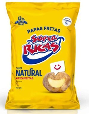 Papas Sabor Natural X30g Super Ricas