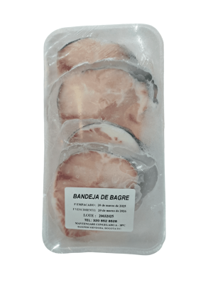 Bandeja De Bagre En Rodajas  Und