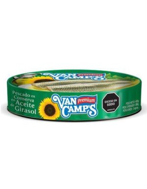 Sardinas Van Camp's Conservas En Aceite De Girasol x 425g