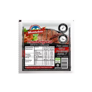 Hamburguesa Colanta Montefrío Mixta De Res y Cerdo 7unds x450g