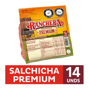 Salchicha Ranchera Premium 14unds x480g