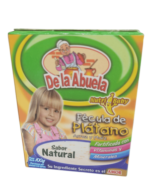 Fécula de Platano De La Abuela Sabor Natural x100g