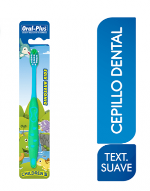 Cepillo Dental Oral-Plus Dinosaur Kids Suave (1 und)