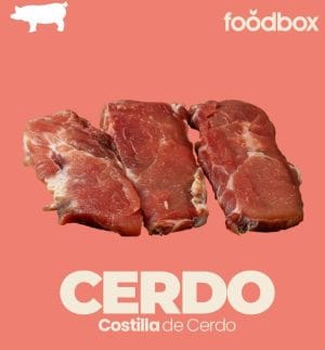 Costilla de Cerdo Porcionada x600g Und