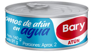 Atún Bary Lomitos En Agua x 140g