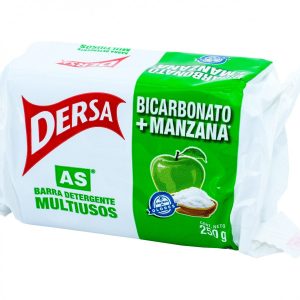 Jabon De Barra Dersa Bicarbonato y Manzana x250g