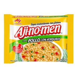 Sopa Instantánea Ajinomen Sabor Pollo Con Verduras x80g