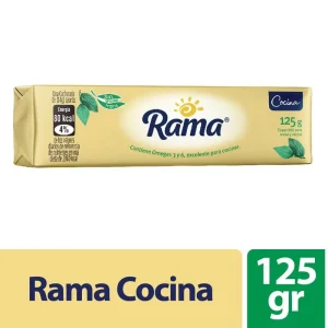 Margarina Rama %100 Origen Natural Barra x125g