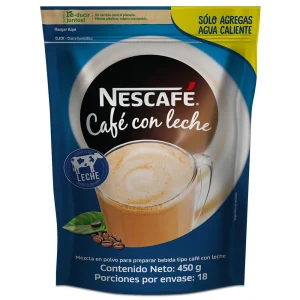NESCAFE CAFÉ CON LECHE X450g