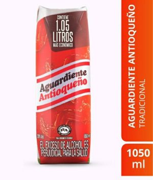 Aguardiente Antioqueño Rojo x1050ml