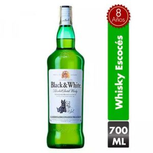 Whisky Black & White Botella *700ml