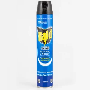 Insecticida Raid Zancudos y Moscas En Aerosol x400ml