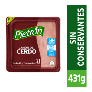 Jamón Pietran De Cerdo 21 Tajadas x431g