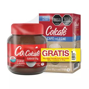 Café Colcafe Clásico x170gr + Café Con Leche x132gr