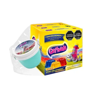 Gelatina Gel'Hada 4 unds x35gr + Vaso Mundial