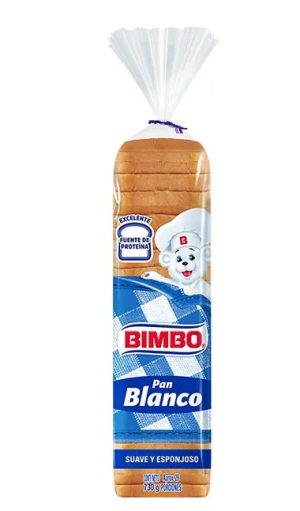 Pan Bimbo Blanco Tajado x730gr