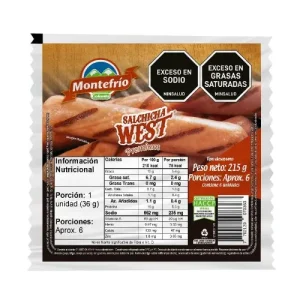 Salchicha West Colanta x215gr